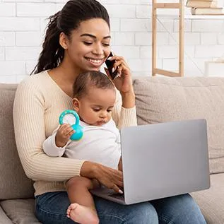 Woman and Child